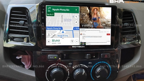 Màn hình DVD Android xe Toyota Fortuner 2005 - 2016 | Zestech Z800 New